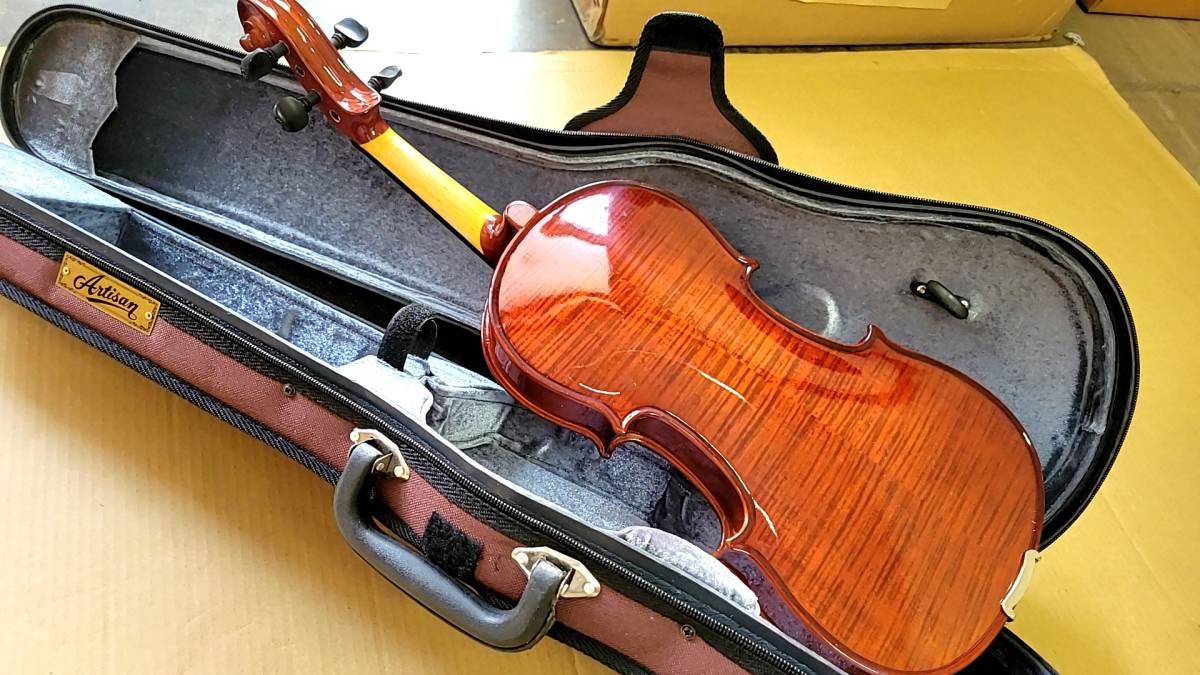Artisan 4⁄4 バイオリン SVS-400 ケース付 フルサイズ