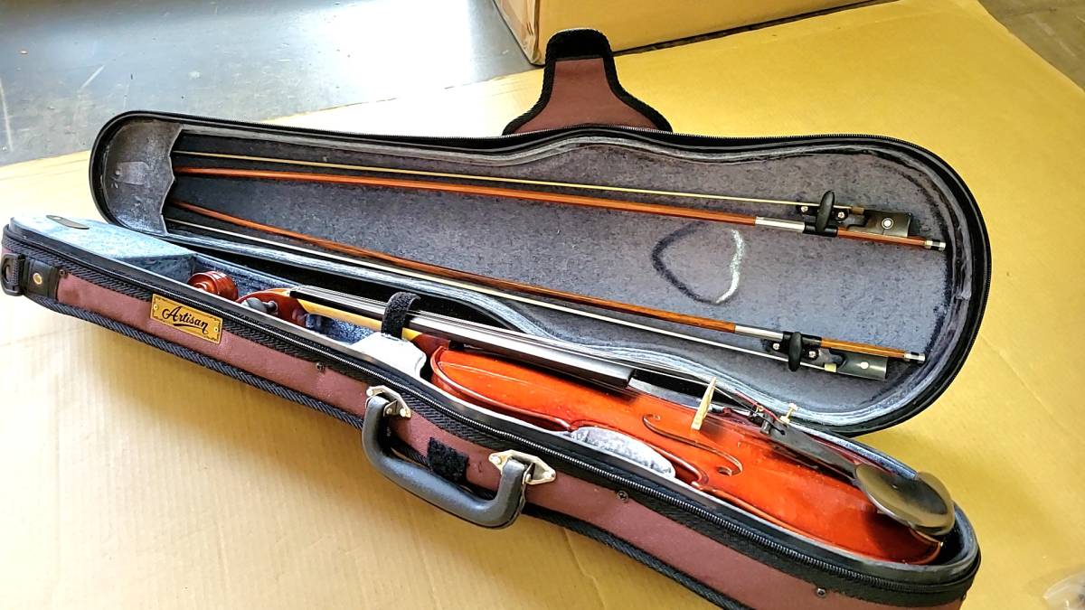Artisan 4⁄4 バイオリン SVS-400 ケース付 フルサイズ
