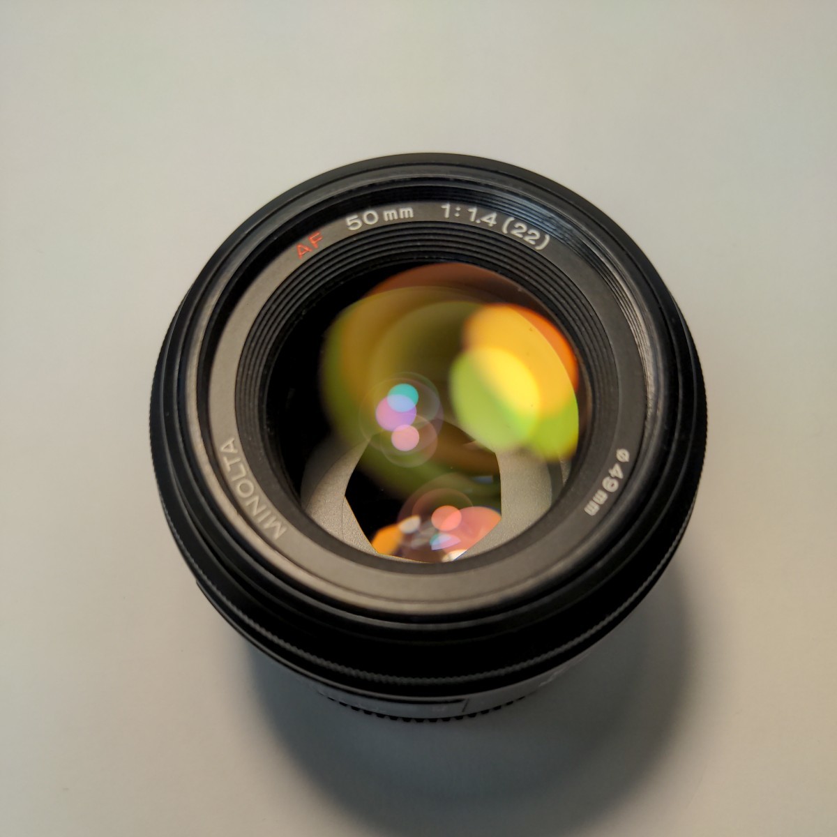 ミノルタ　minolta AF 50mm F1.4 