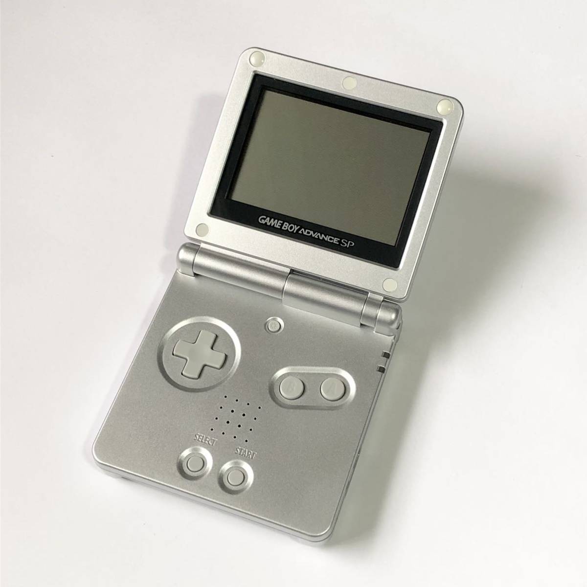 超美品！ GameBoy Advance 本体 プラチナシルバー ゲームボーイアドバンスSP シルバー 任天堂 GBアドバンスSP Nintendo