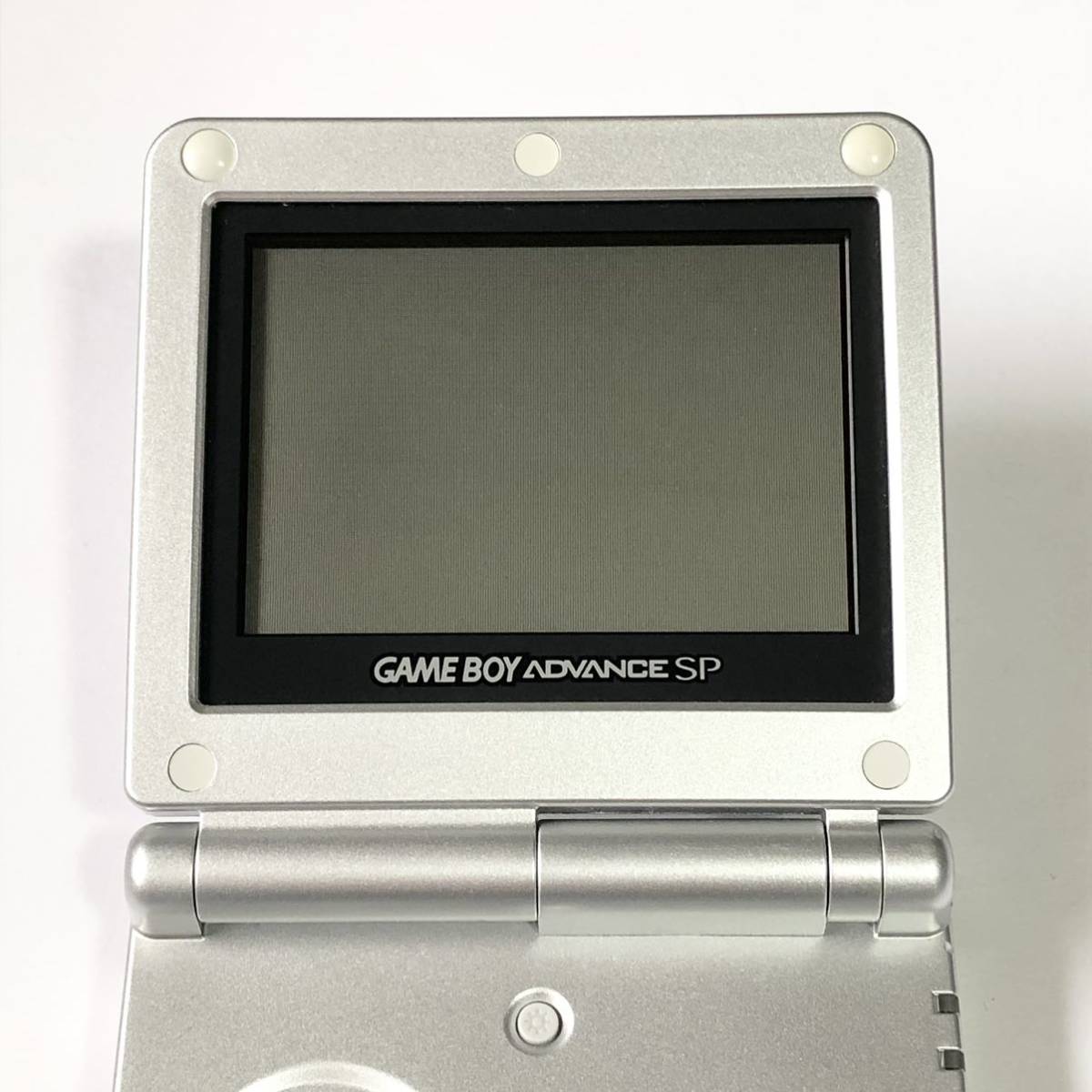 ゲームボーイアドバンスSP シルバー 任天堂 GBアドバンスSP Nintendo