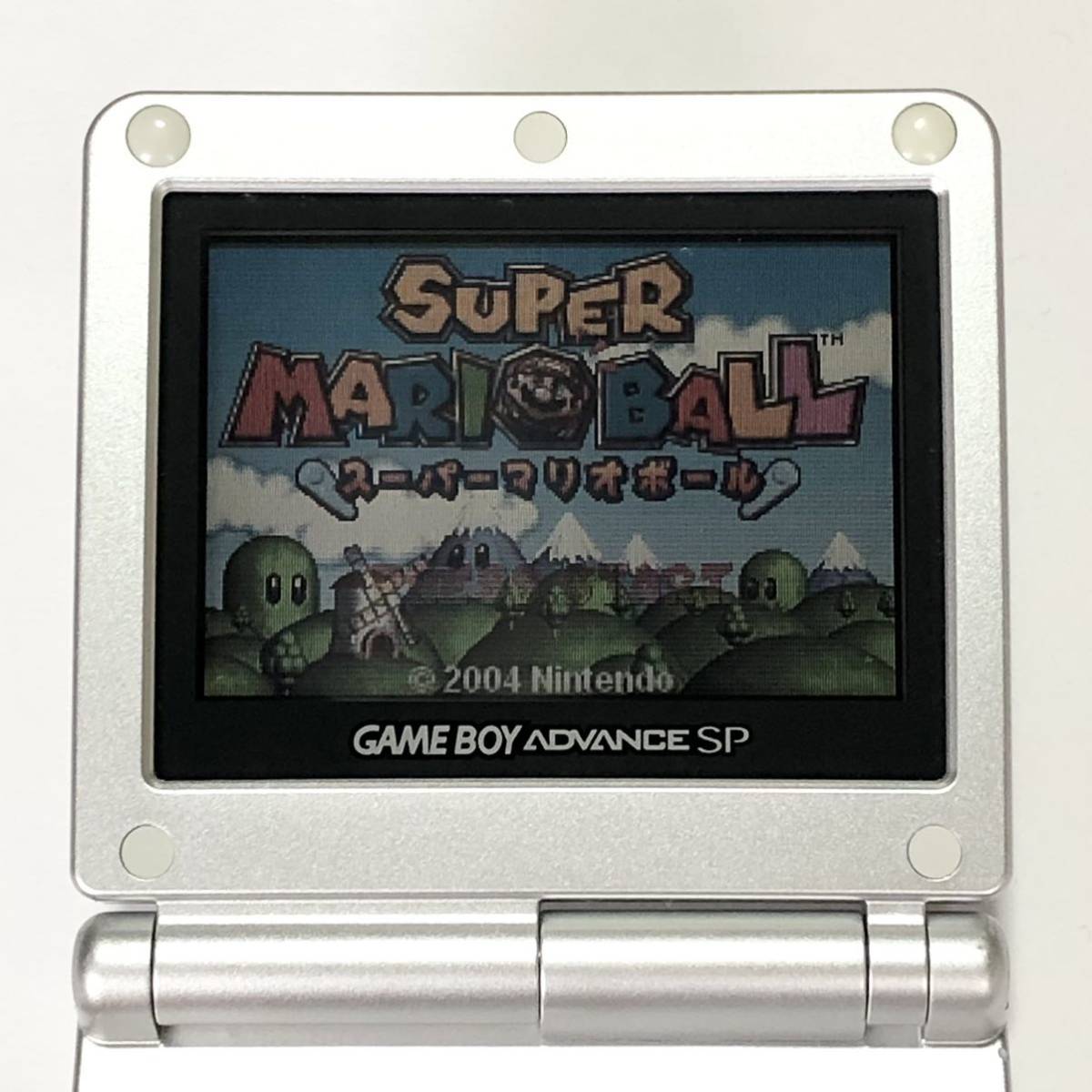 ゲームボーイアドバンスSP シルバー 任天堂 GBアドバンスSP Nintendo