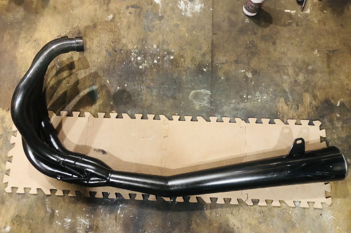 専用ページ　4本 4in1 即決有りZZR1100 マフラー 珍しいメガホンタイプ 左出し ZZR1100