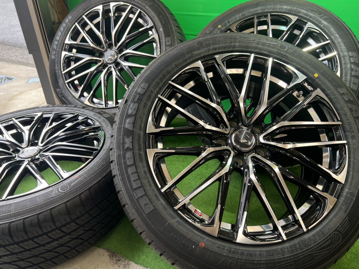 ☆未使用セット☆Weds LEONIS SK 19x8.0J+43 PCD114.3 5H 4本 225