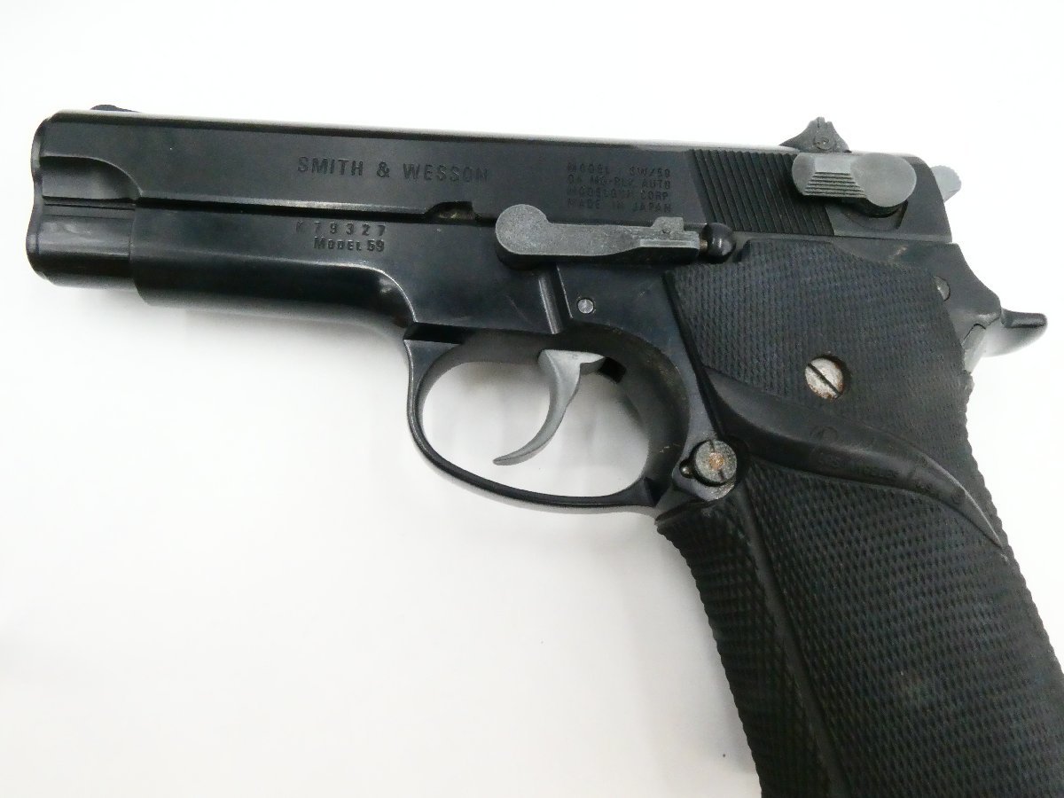 MGC SW/59 ダブルアクション ダブルマガジン MG-BLK モデルガンの入札 