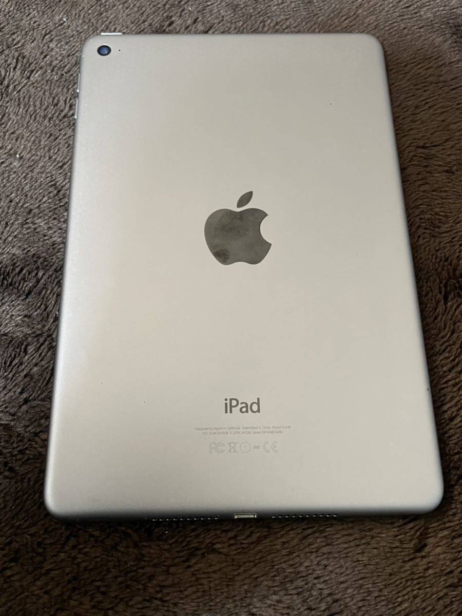 ジャンク] apple iPad mini4 128GB Wi-Fi MK9N2J/A スペースグレイ