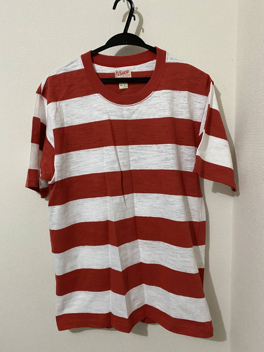 【未使用送料込】BUCO THE REAL McCOY'S リアルマッコイズTシャツ サイズL