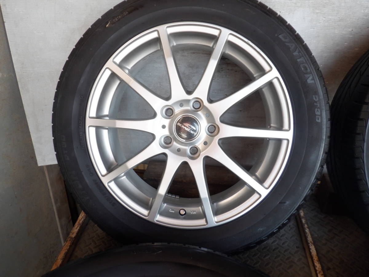 A-TECH SCHNEUDER A-TECH 17x7JJ 5H 100 114.3 ＋48 中古品 社外