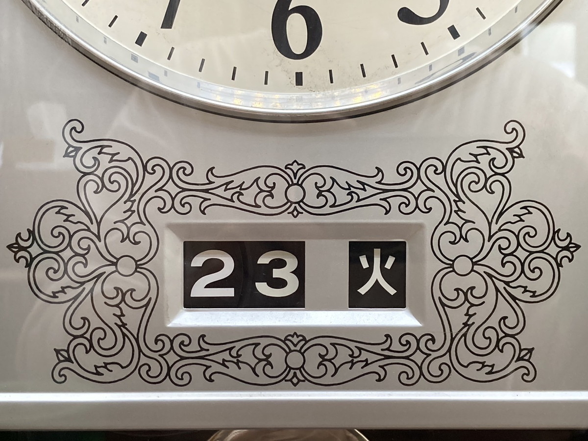 5-29】SEIKO 1ヵ月巻掛時計 セイコー 柱時計 振り子時計 ゼンマイ式