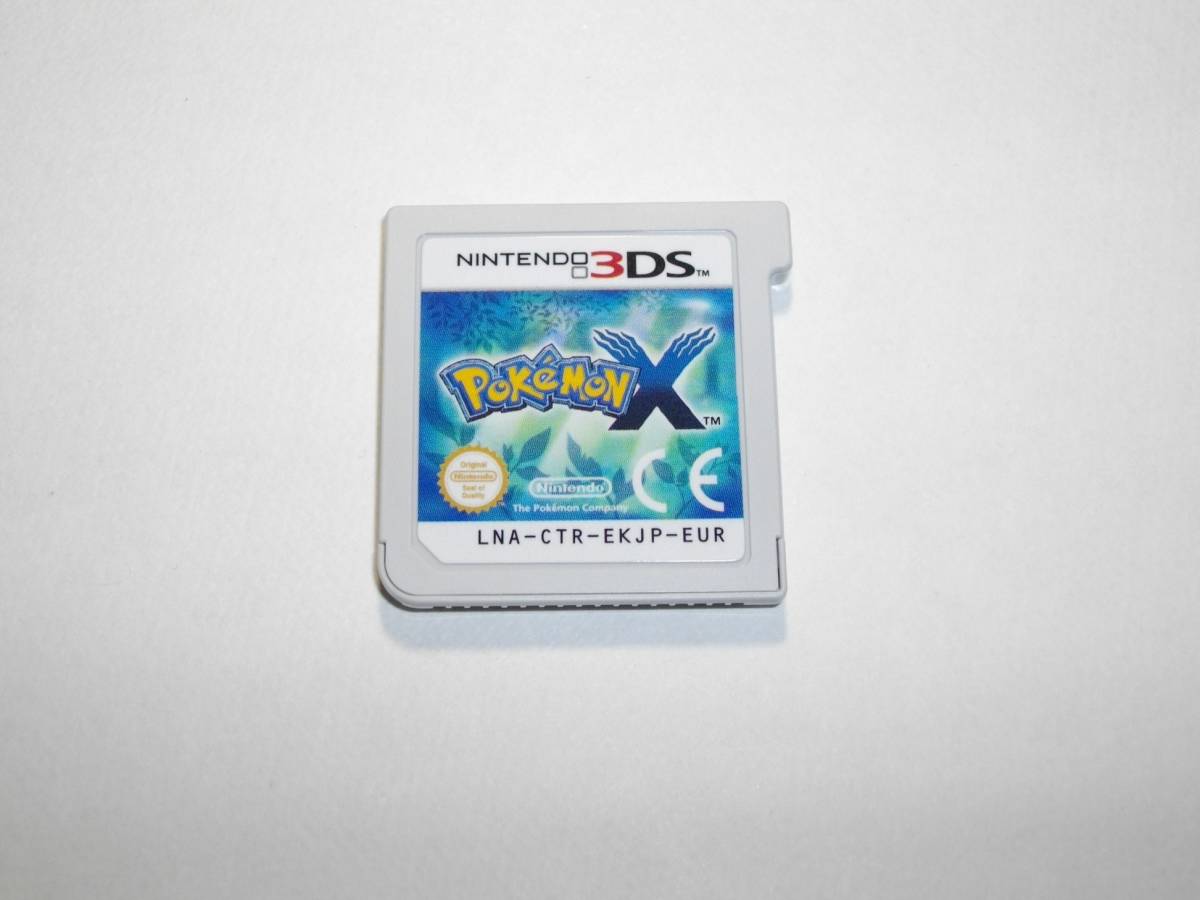 ポケモン　X ソフト　海外版　欧州版 海外版 欧州版 3DS ポケットモンスターX ポケモン pokemon
