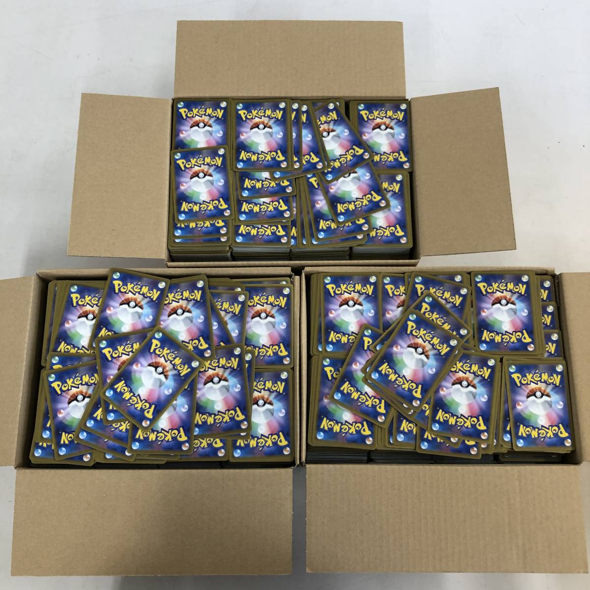 【1円～】ポケモンカードゲーム ノーマルカード 大量まとめ売り 約17kg トレーナーズ サポート グッズ スタジアム【中古品】