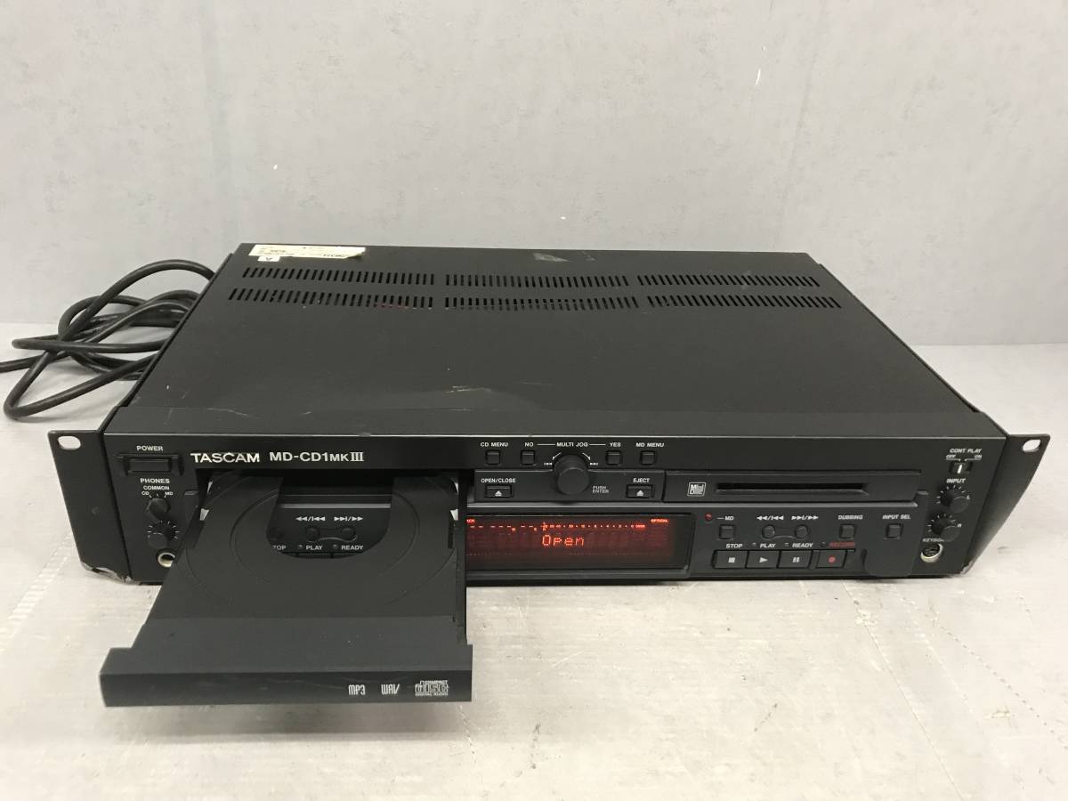 TASCAM タスカム CDプレーヤー⁄MDレコーダー MD-CD1MKII MD-350 MD-CD1