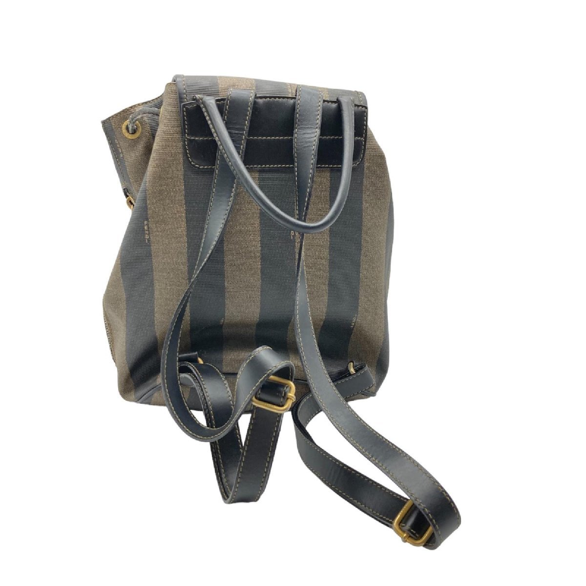ペカン ブラウン リュックサック FENDI バックパック フェンディ PVC