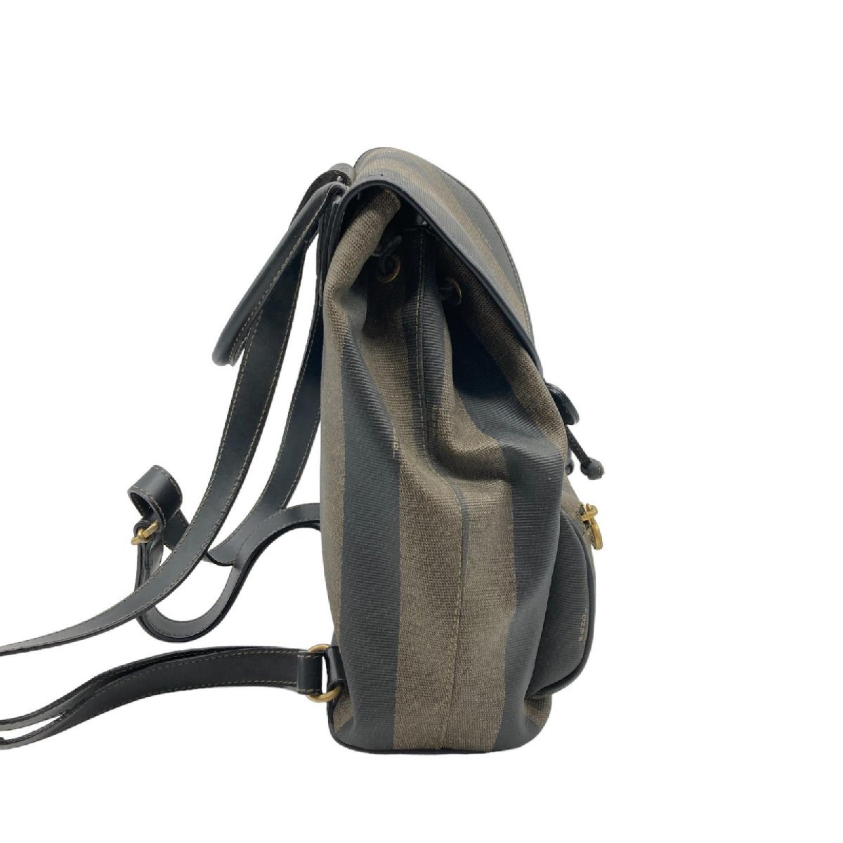 ペカン ブラウン リュックサック FENDI バックパック フェンディ PVC