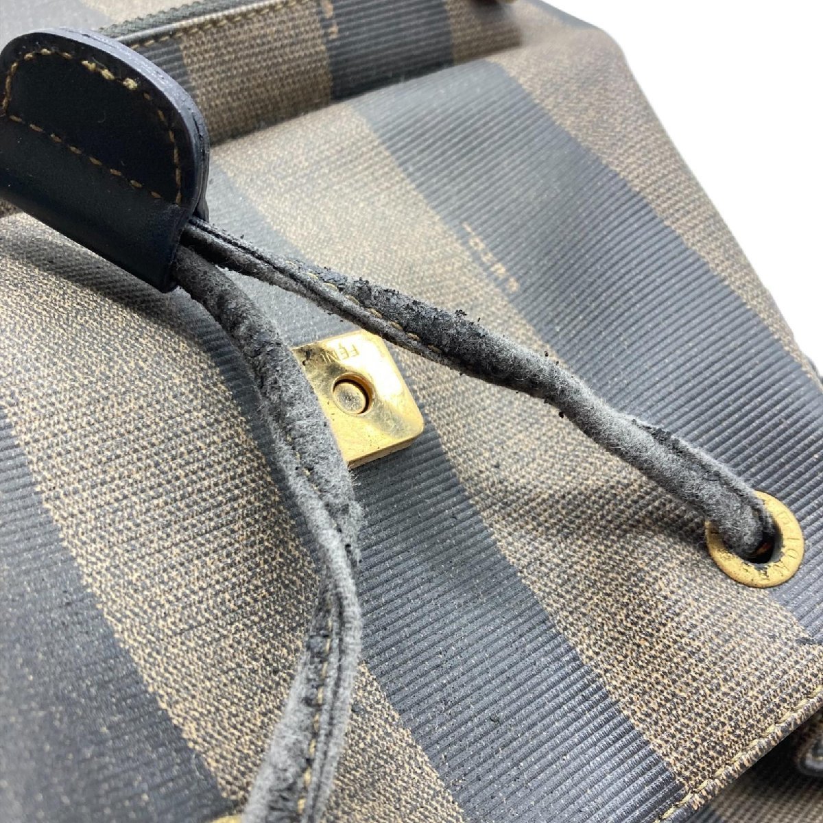 ペカン ブラウン リュックサック FENDI バックパック フェンディ PVC