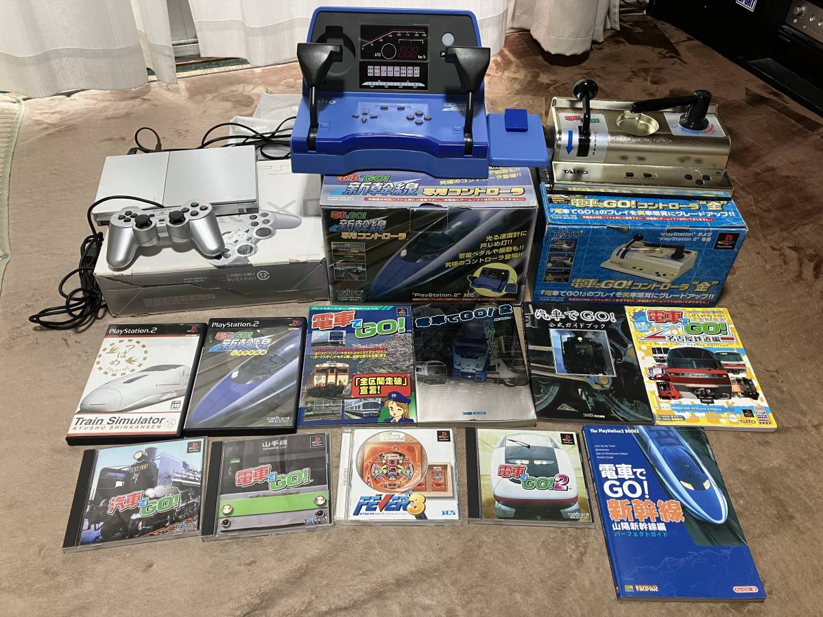 電GOコントローラー・PS2・ソフト・攻略本のセット・完動中古品 です。