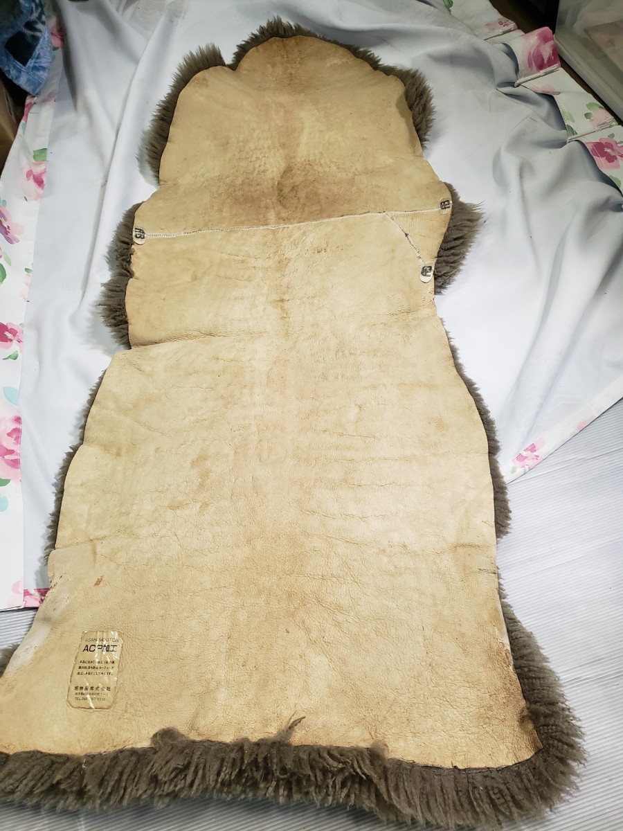 まる様専用ニチロ 旭物産 ムートンラグ 天然羊毛 旭物産NICHIRO まる様専用ニチロ 旭物産 ムートンラグ 天然羊毛 旭物産NICHIRO