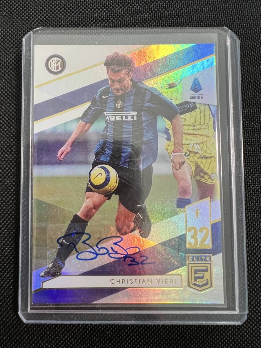PANINI 2019 SOCCER CHRONICLES クリスティアン・ヴィエリ 直筆サイン CHRISTIAN VIERI