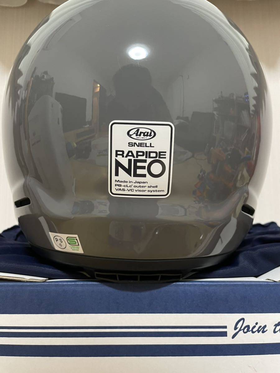Arai アライ ラパイドネオ ピンロックライトスモークシールド
