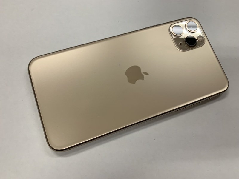 DH899 SIMフリー iPhone11ProMax ゴールド 256GB ジャンク ロックOFF 0