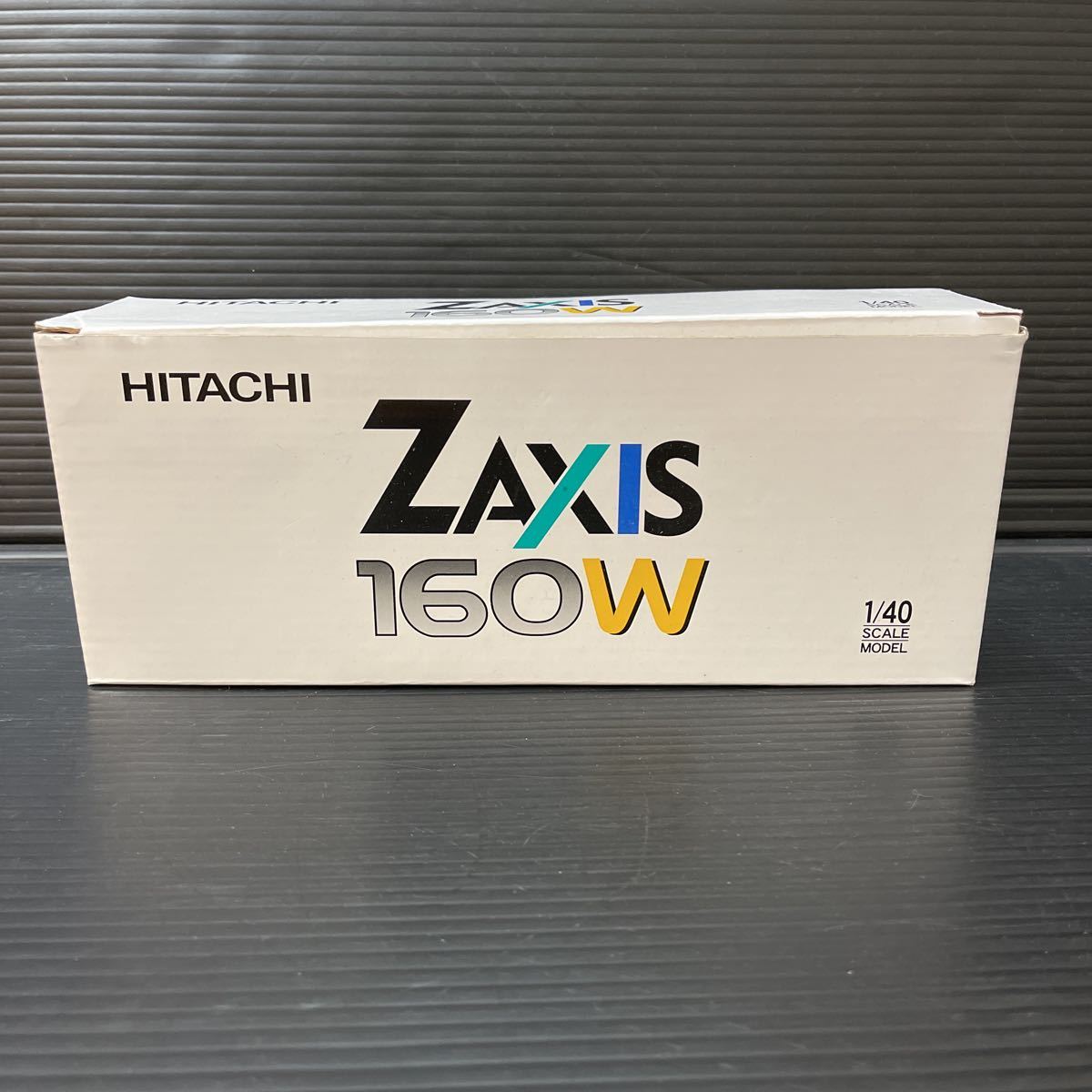 HITACHI 日立 ZAXIS 160W 1/40スケール ショベルカー ミニカー モデルカー