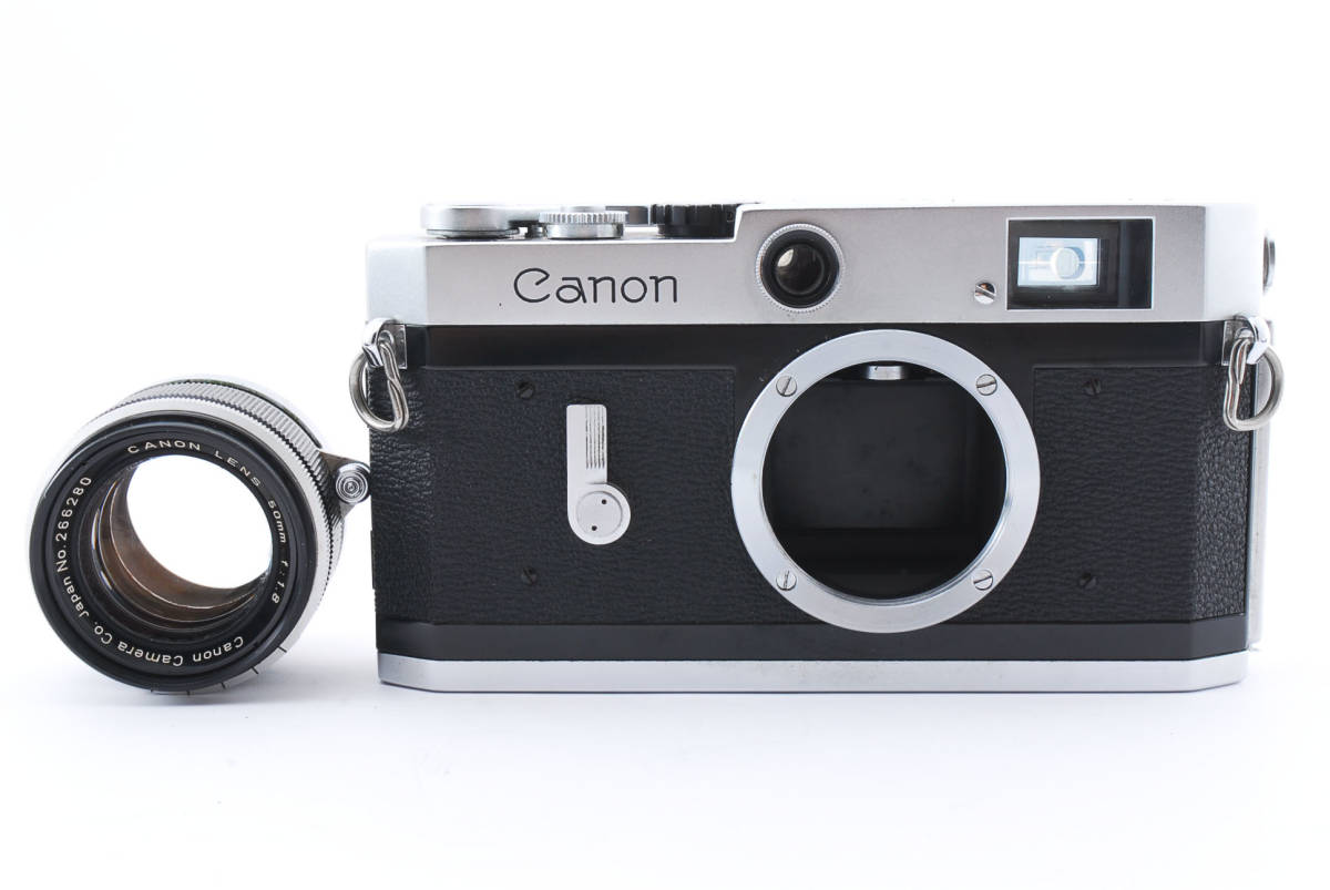 CANON P CANON Lens 50mm F1.8 Leica Lマウント キャノン フィルムカメラ ライカ 単焦点 #1373