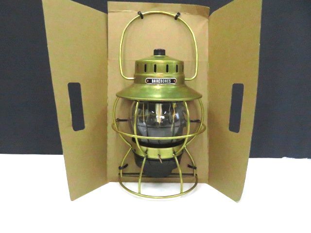 5A230MZ4◎BAREBONES ベアボーンズ レイルロードランタン ランタン アウトドア キャンプ◎中古品