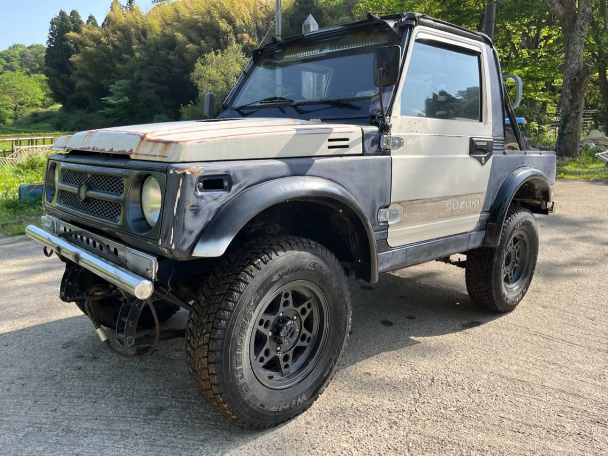 ジムニー JA11 スズキ 車検付き 5速mt 23万 4wd 平成5年 ターボMT 