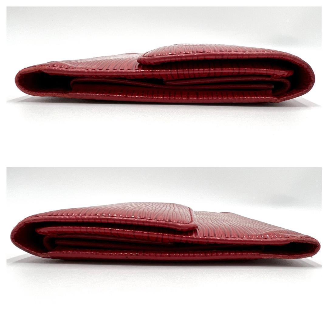 Louis Vuitton ルイヴィトン 長財布 エピ レッド系 レザー