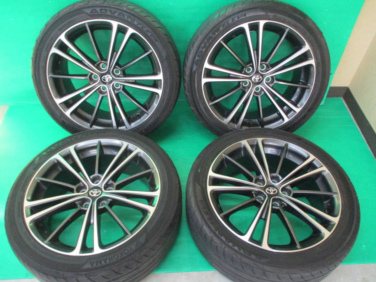 YOKOHAMA ADVAN FLEVA 215/45R17 トヨタ 86 純正 【7J+48 5H-100】埼玉県発