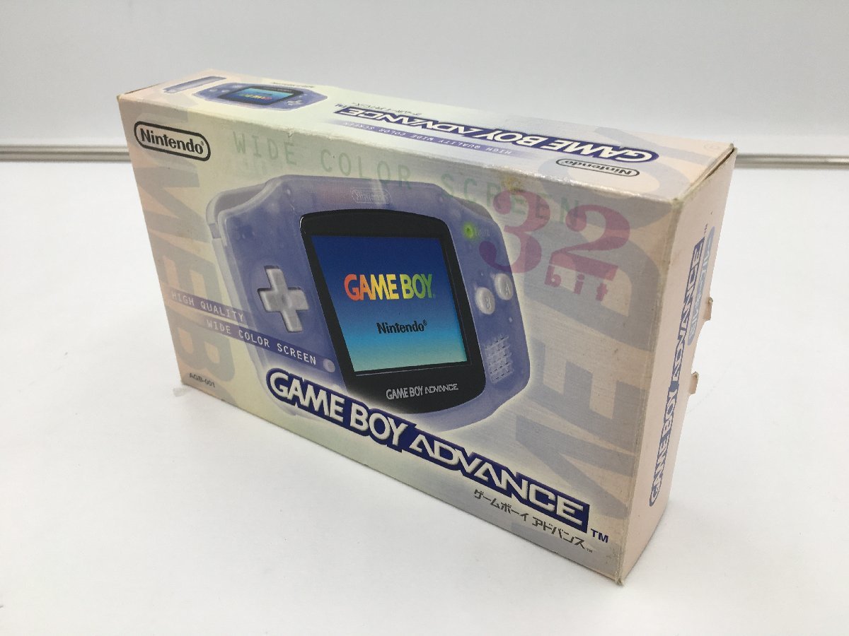 ♪▲【Nintendo ニンテンドー】ゲームボーイアドバンス 箱付き AGB-001 0519 7