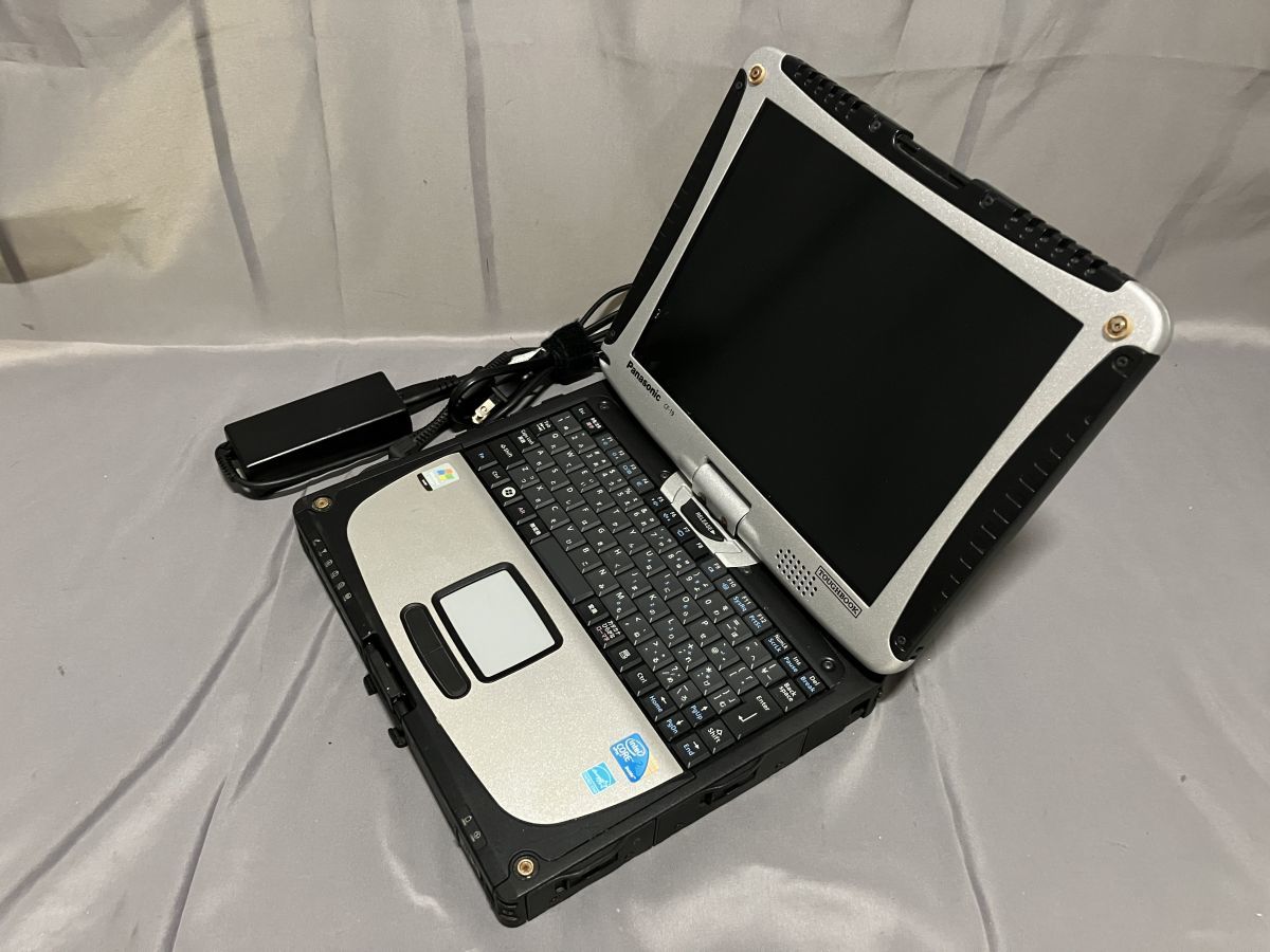 ★1円スタート★Panasonic TOUGHBOOK CF-19 Core 2 Duo U9300 2GB★現状引渡★ストレージ/OS無★BIOSまでの動作確認★AC付★