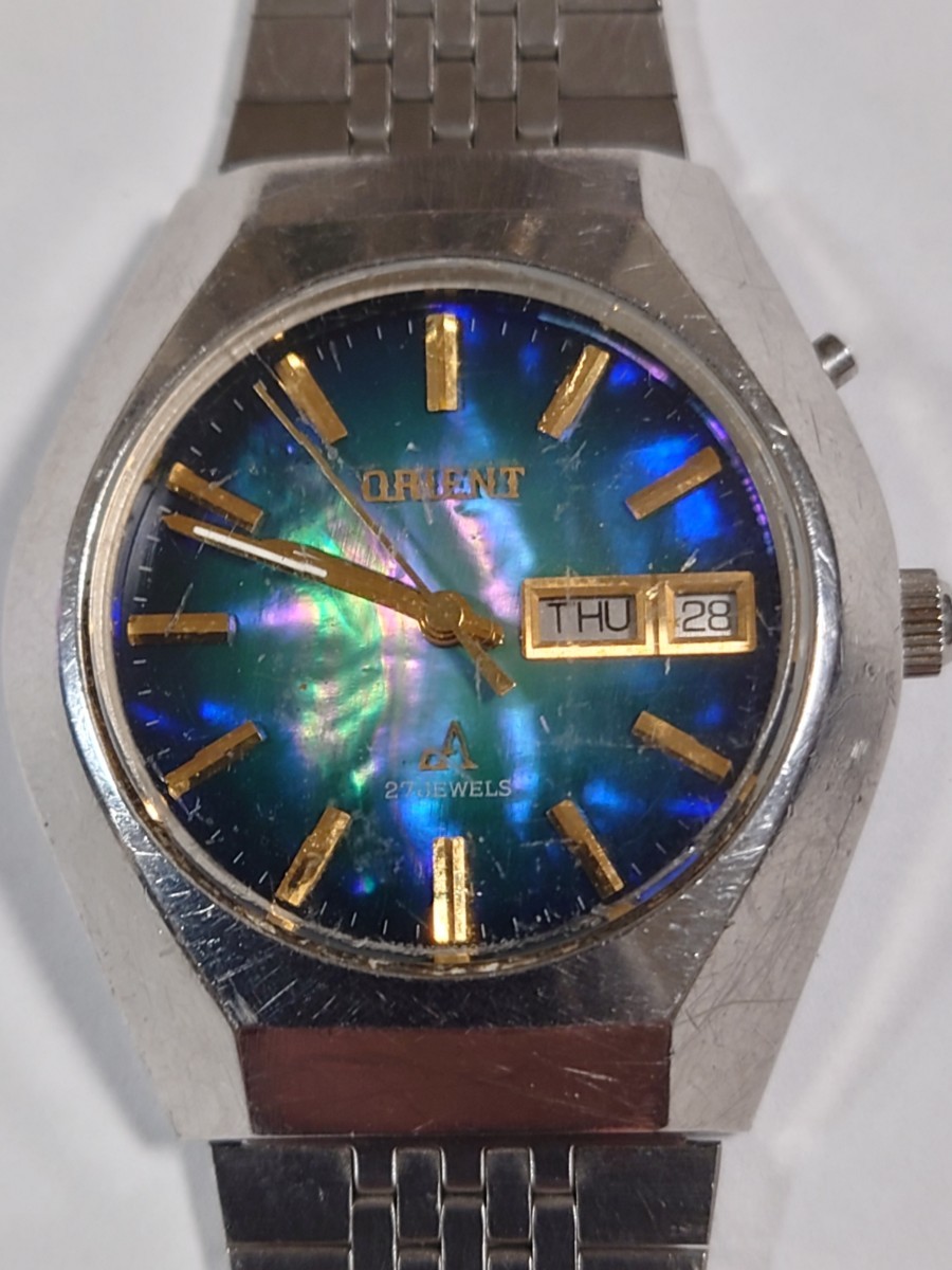 ☆ ORIENT CA オリエント クロノエース 自動巻きデイデイト Y429-26960