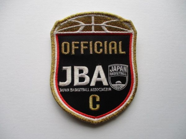 日本バスケットボール協会『C級』OFFICIAL審判ワッペン/バスケJBA