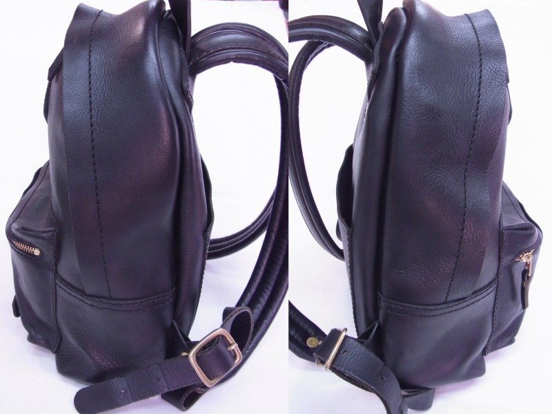 ☆ ヘルツ / HERZ ☆ レザー リュック デイパック R-93 S ☆ USED