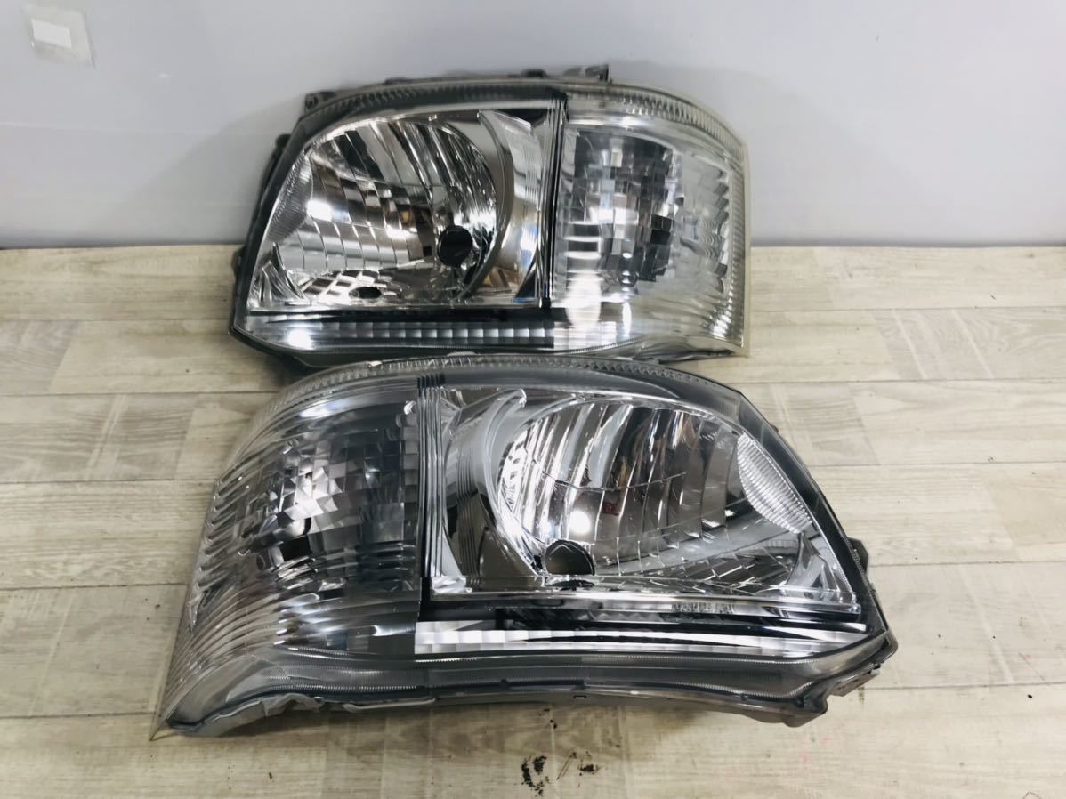 200系 ハイエース 4型 5型 6型 7型 8型 標準 ワイド 破損 ハイエース8型純正ハロゲンヘッドライト