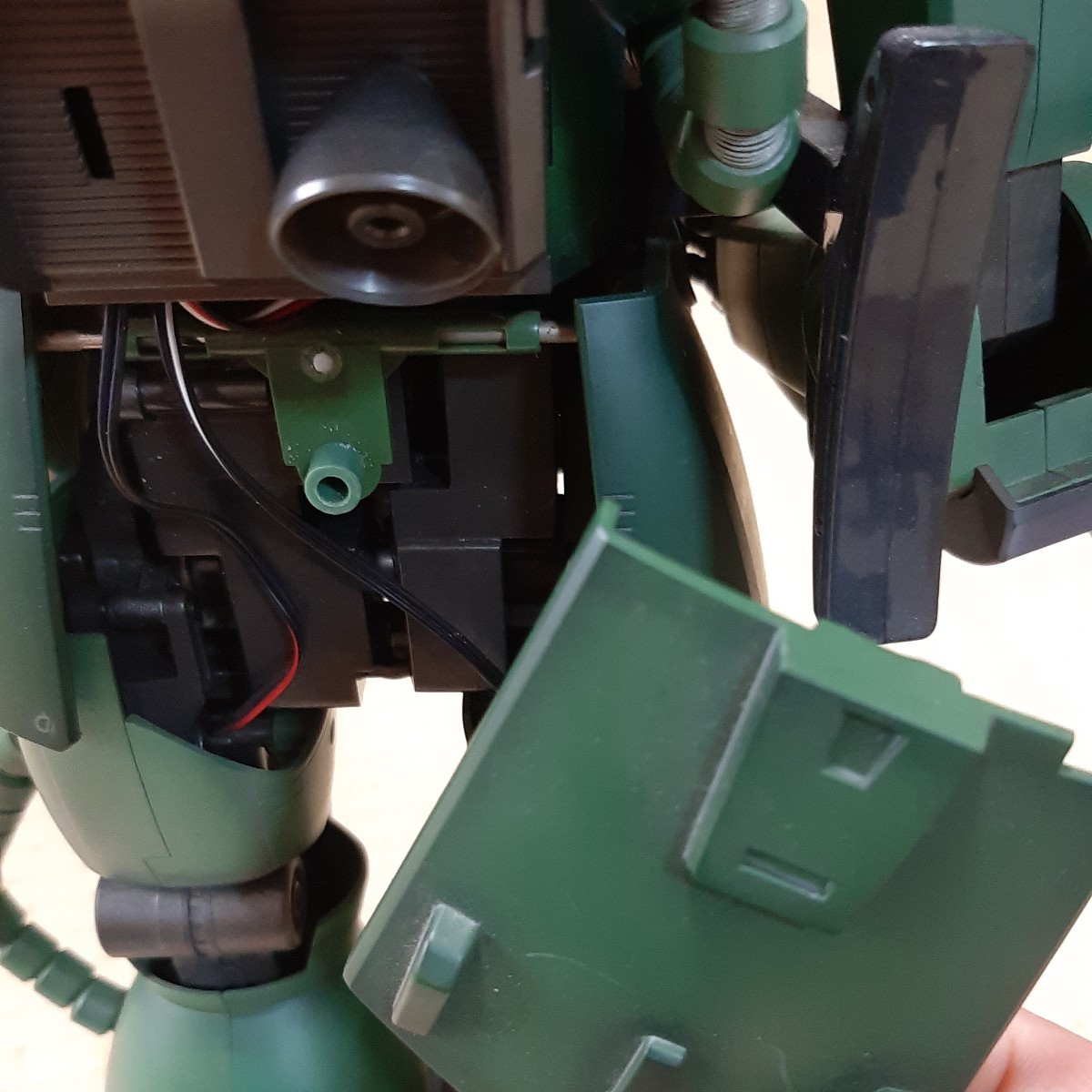BANDAI R⁄Cテックロイド MS-06F ザクⅡ ラジコン ZAKU II バンダイR/C