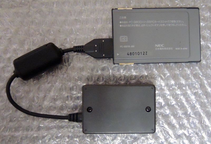 NEC PC-9801N-J04 PCMサウンドカード 本体（現状渡し） NEC製 PC-98Note用PCM サウンドカード（PC-9801N-J04） 動作未確認