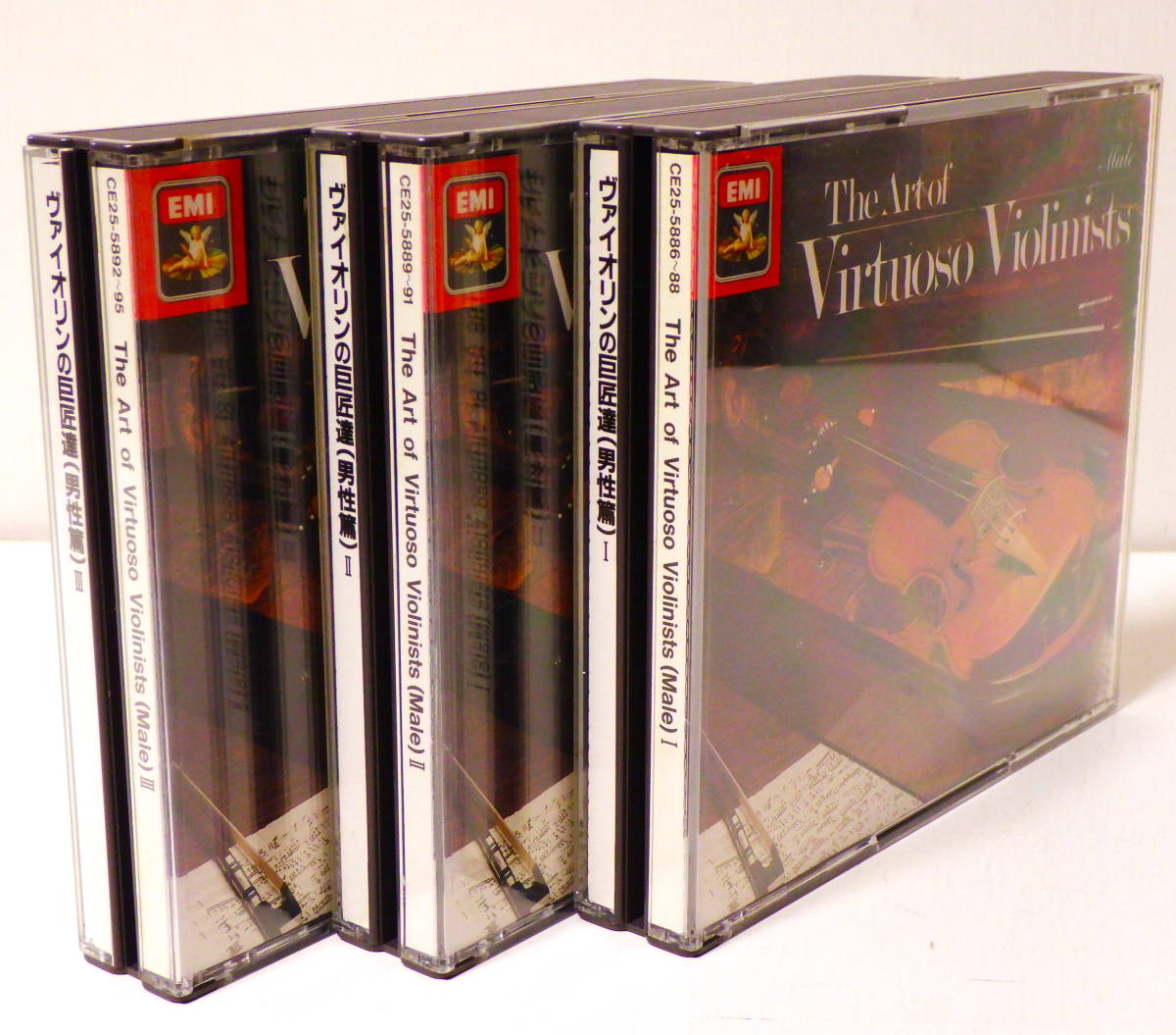 ヴァイオリンの巨匠達 男性編 10CD THE ART OF VIRTUOSE VIOLIMISTS