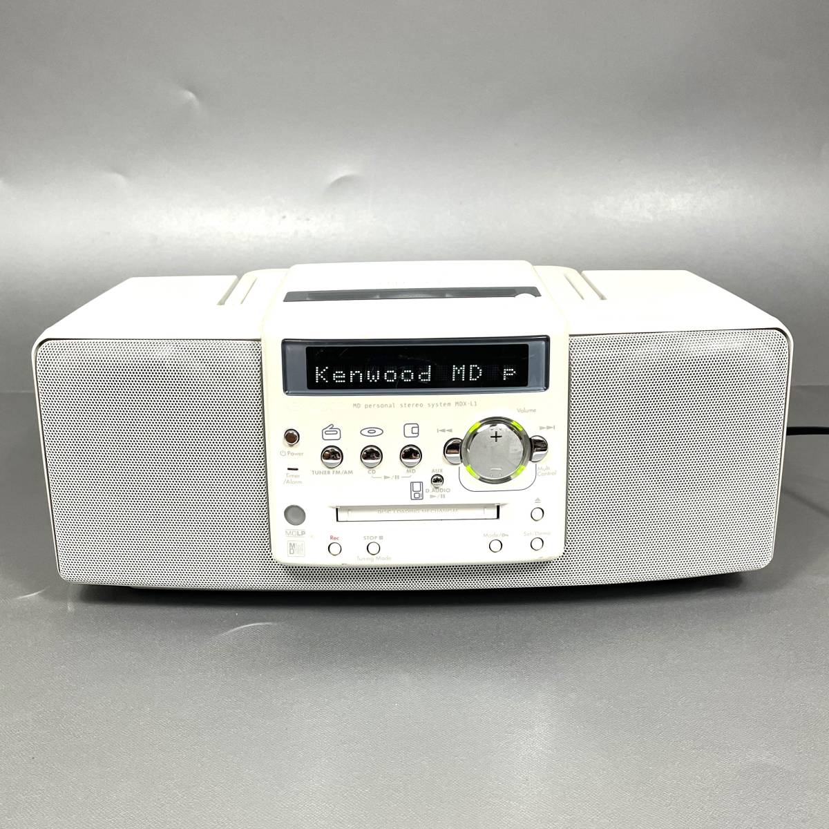 KENWOOD CD/MD/ラジオ MDX-L1 2006年製 KENWOOD CD⁄MD⁄ラジオ MDX-L1 2006年製ブランド公式通販