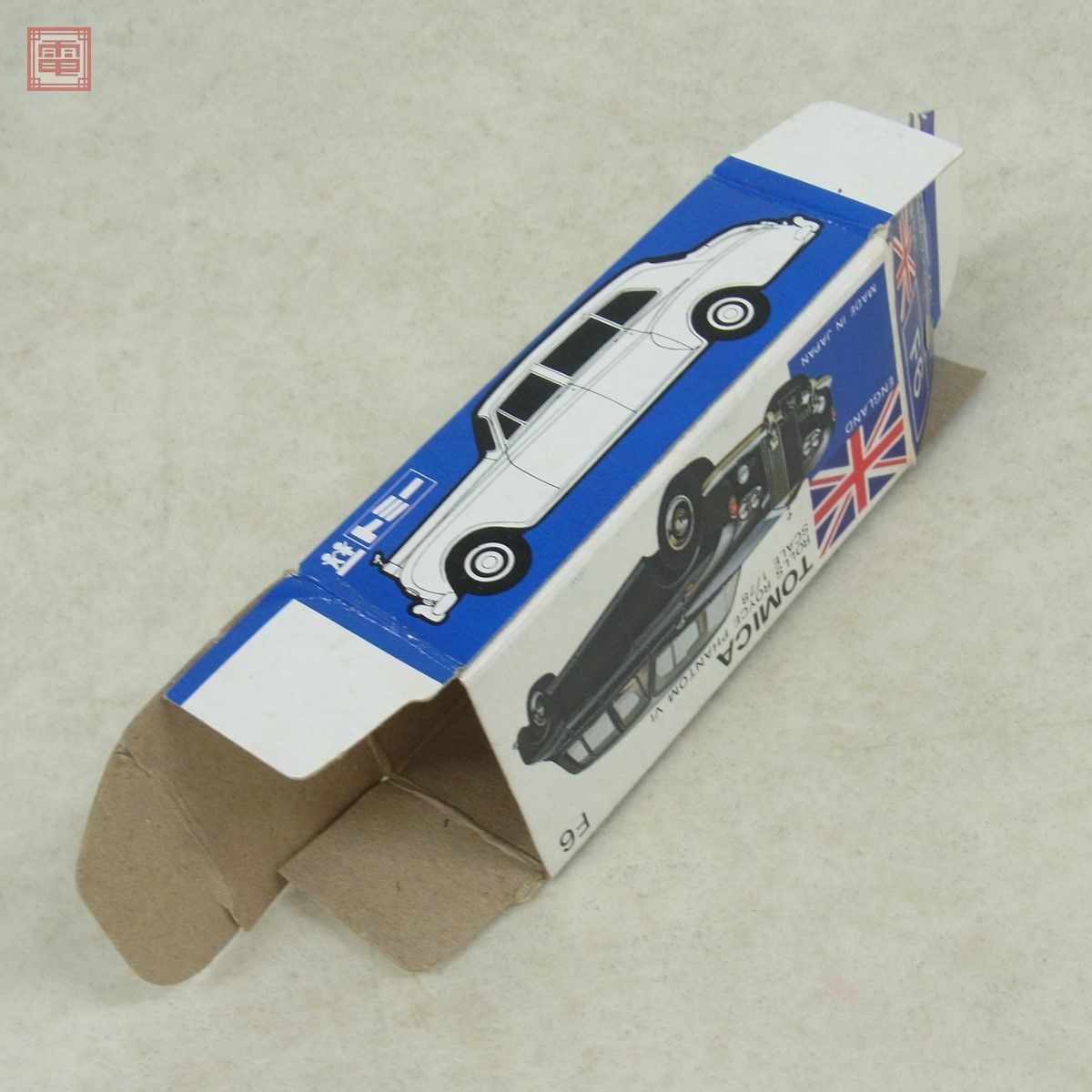 トミカ 日本製 No.F6 ロールスロイス ファンタム VI 外国車シリーズ