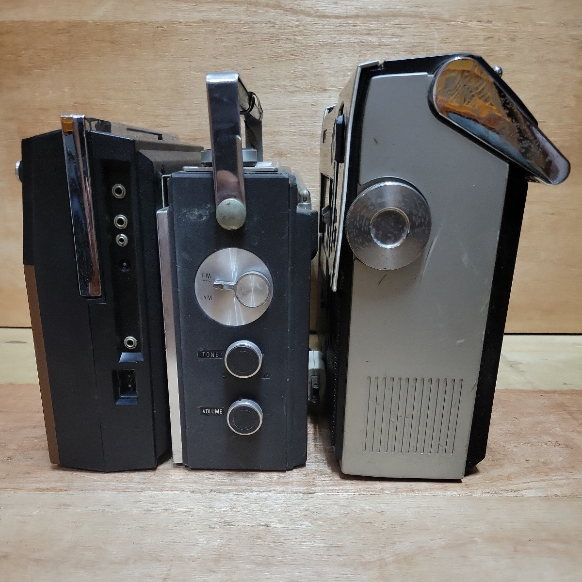 Sony CF-1760 D 古いラジカセ 3点まとめて SONY CF-1760 national RQ