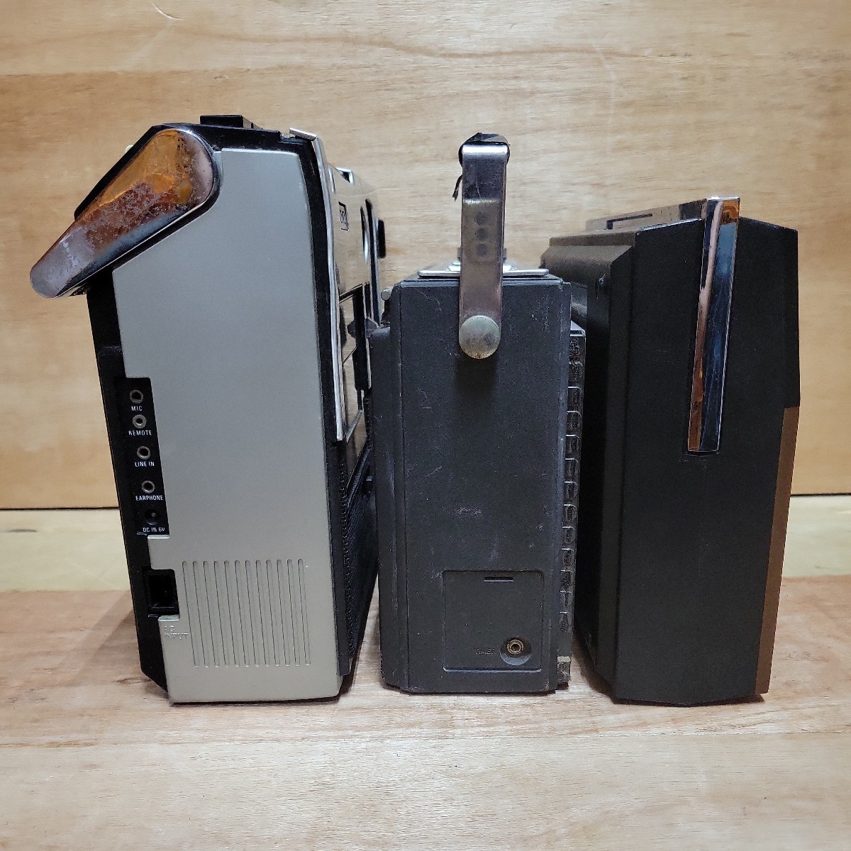 D 古いラジカセ 3点まとめて SONY CF-1760 national RQ-428 RF-723