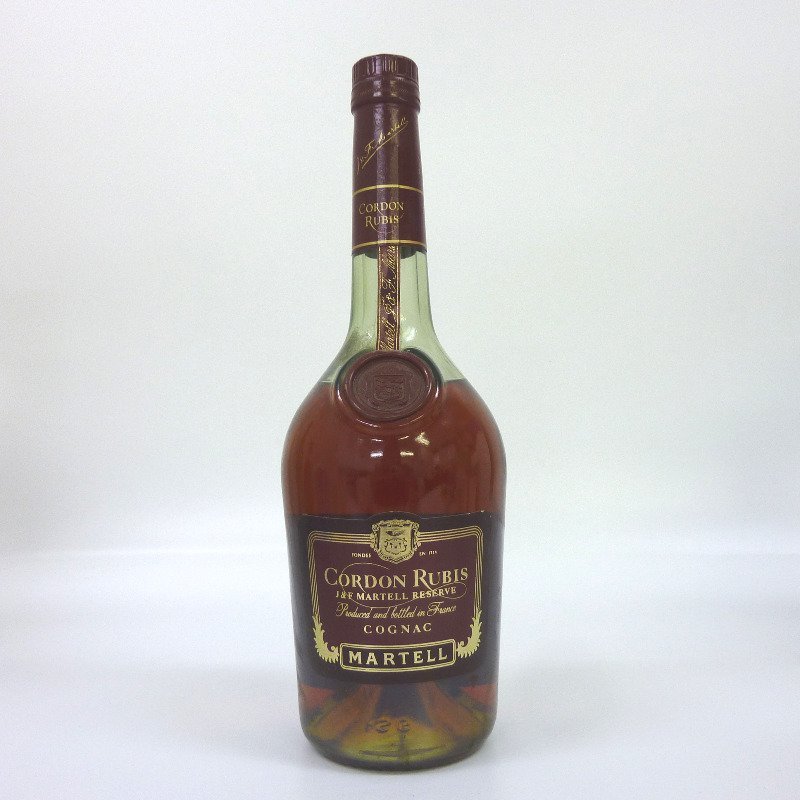 定番，得価 ブランデー マーテル コルドンルビー コニャック 700ml(マーテル)｜売買されたオークション情報、yahooの商品情報をアーカイブ公開 - オークファン コニャック