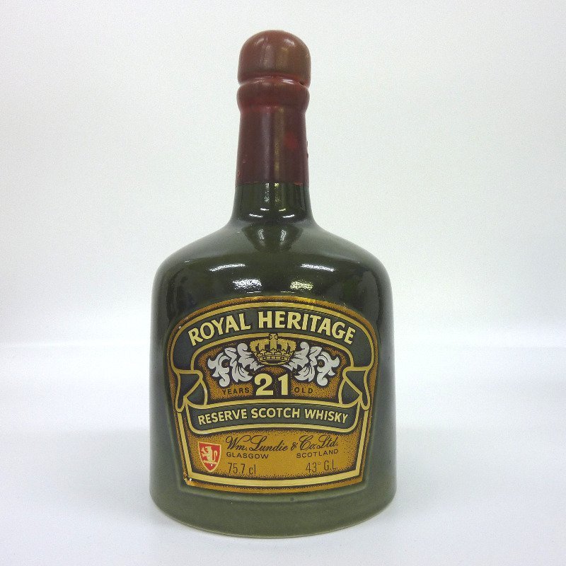 ウイスキー ロイヤルヘリテージ 21年 スコッチ 陶器ボトル 757ml