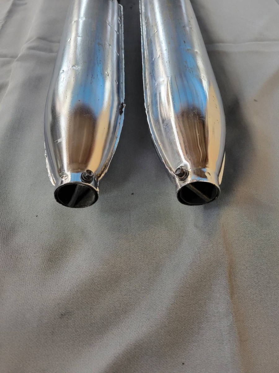 中古部品　ホンダＣＢ７２用？マフラー　倉庫整理のため出品しました ホンダ CB72 マフラー(マフラー本体（純正）)｜売買されたオークション