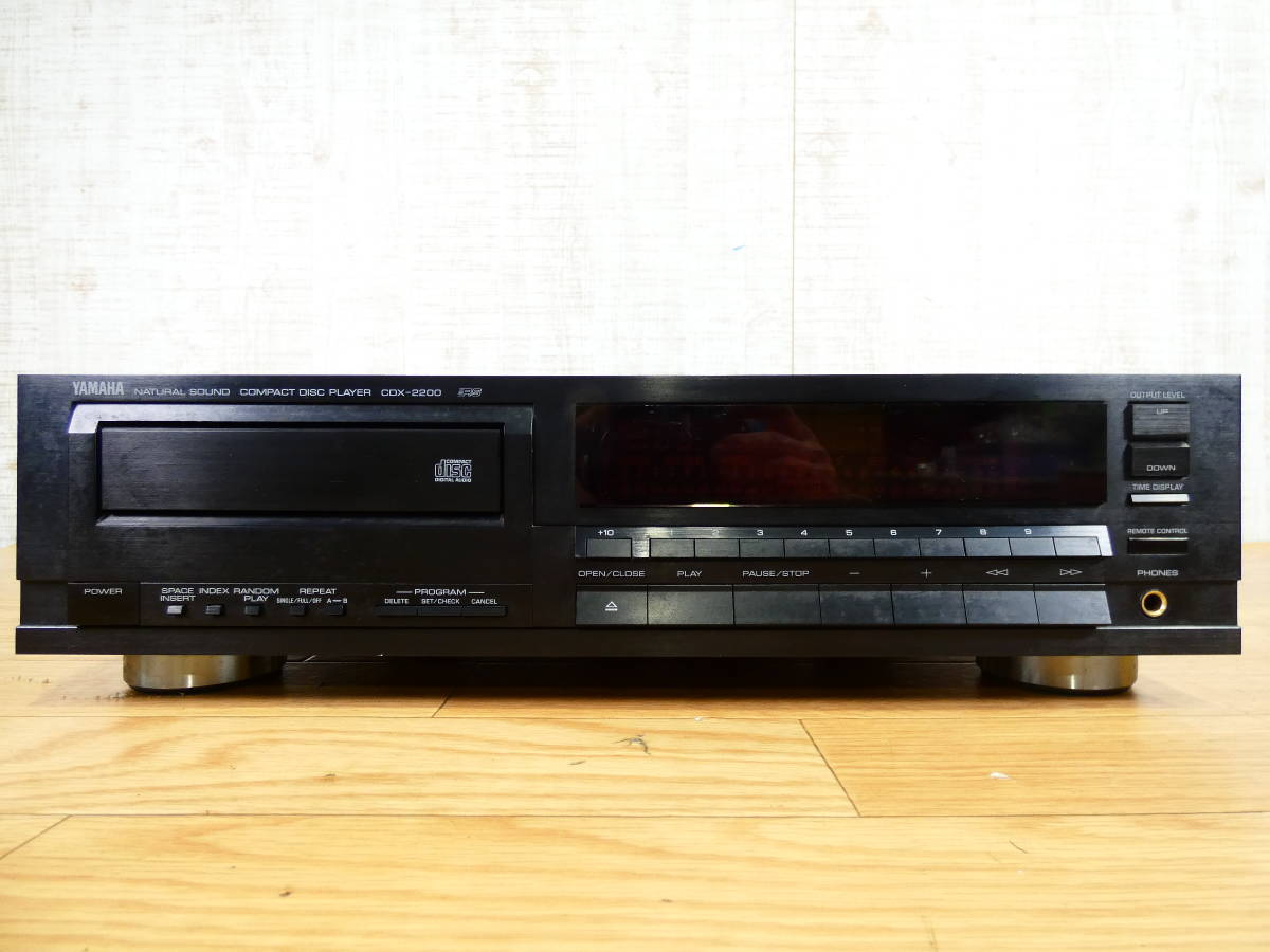 YAMAHA ヤマハ CDX-2200 CDプレーヤー 音響機器 オーディオ ※ジャンク