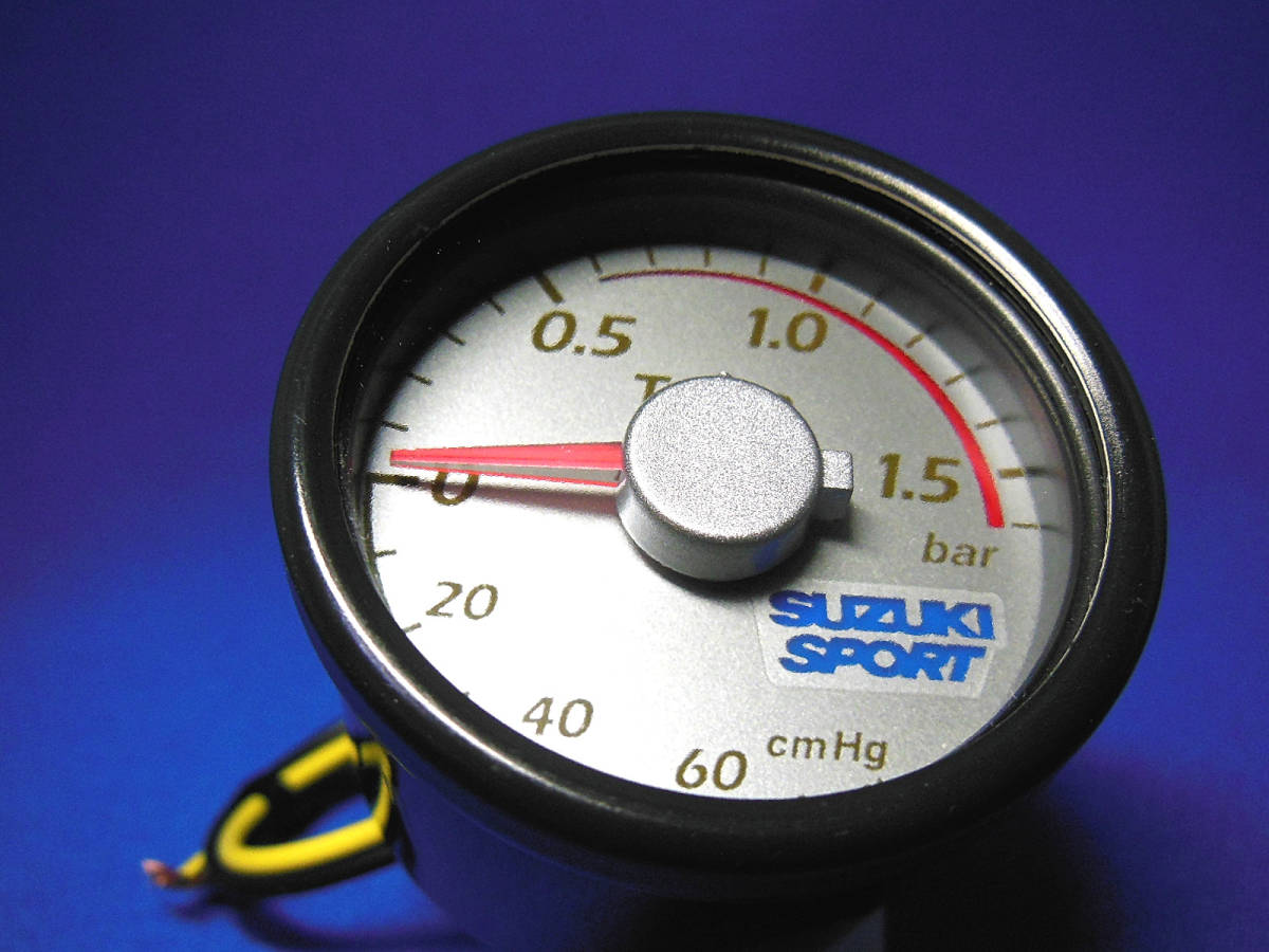 SUZUKI SPORT スズキスポーツ 機械式 ブースト計 45φ LED仕様 Boost 