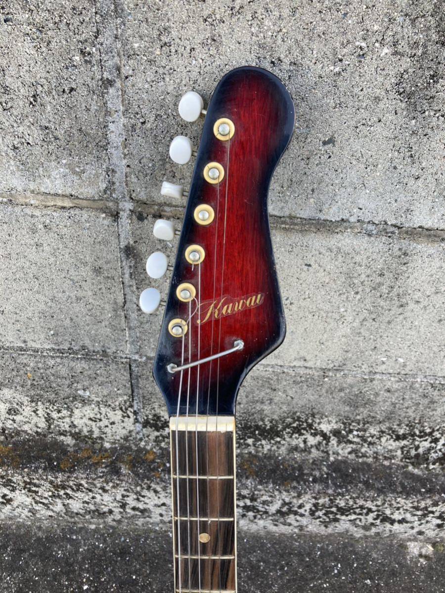 REINFORCED NECK ジャンク アコギSTEEL Kawai他ギター エレキギター