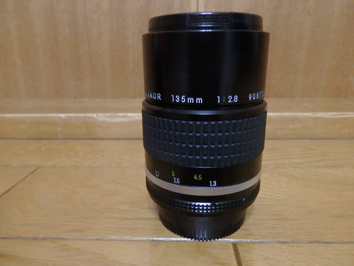 ニコン Nikon Ai-S AIS NIKKOR 105mm F2.5 + 135mm F2.8 レンズ + BR-2 
